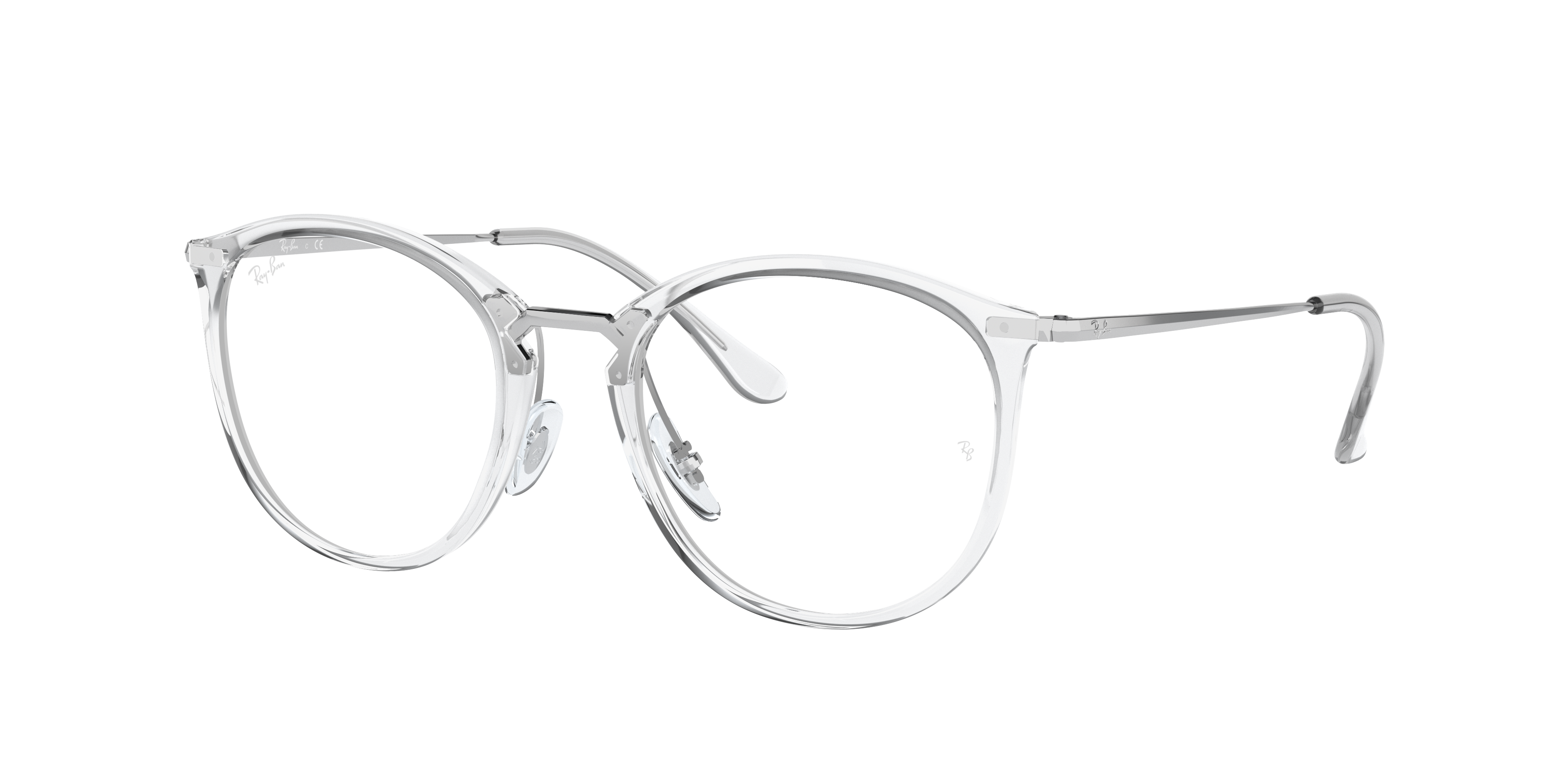 white ray ban prescription glasses