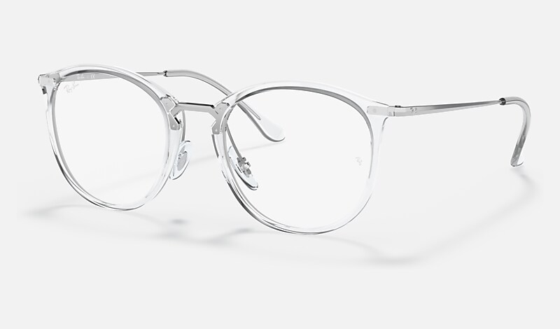 Monture ray ban transparente new arrivals