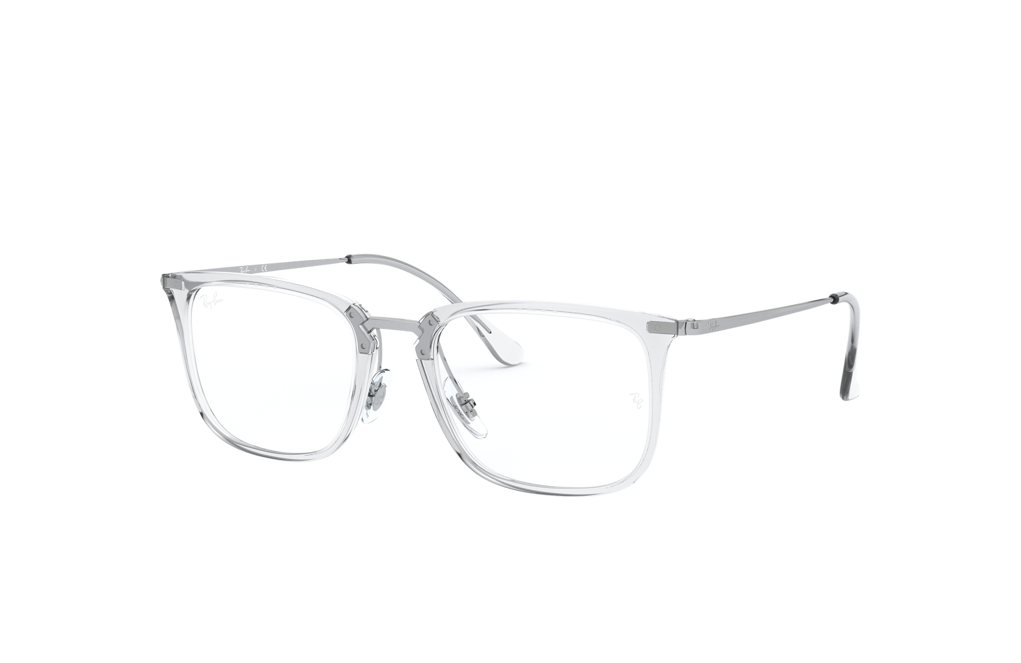 translucent ray bans