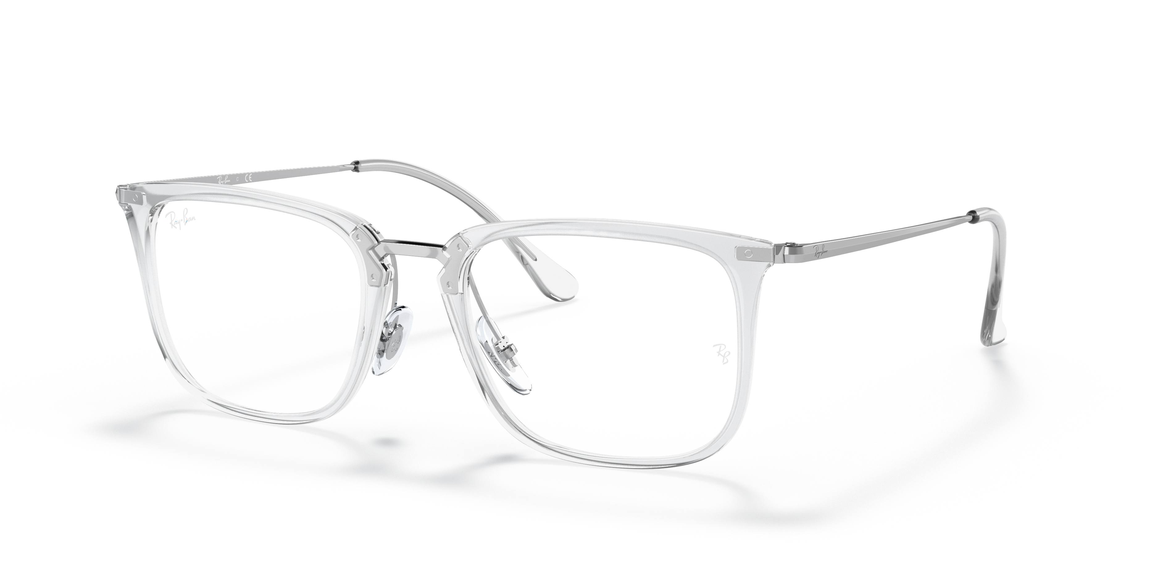 ray ban transparent