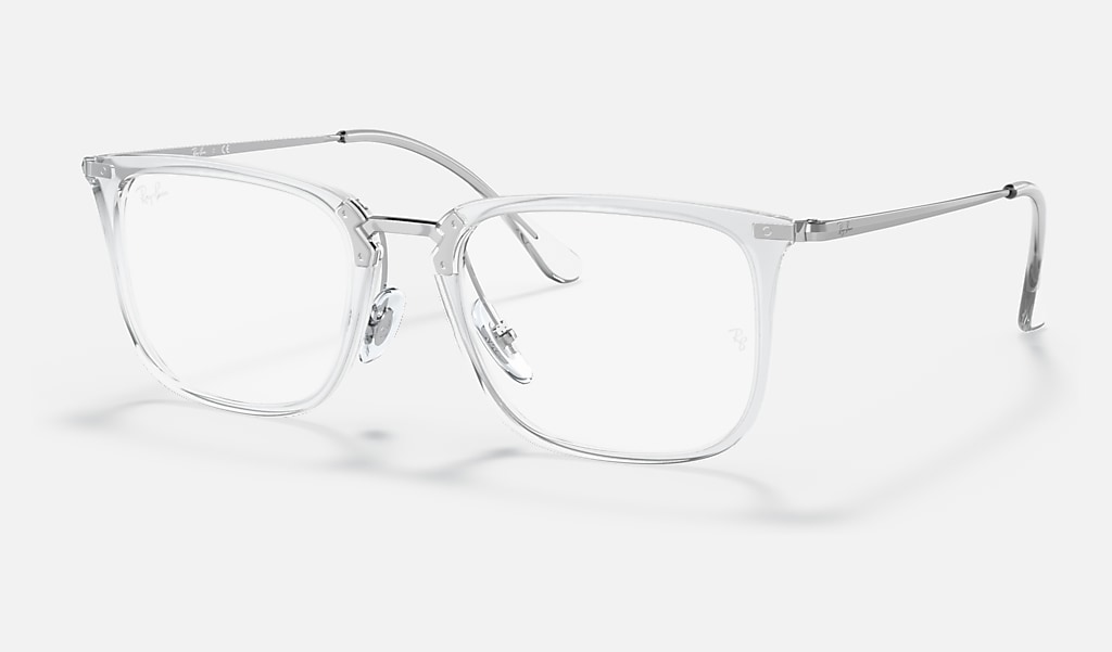 Rb7141 Optics Eyeglasses with Transparent Frame | Ray-Ban®