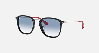 美品 RayBan × Ferrari レイバンサングラス RB2448 Ray-Ban SCUDERIA FERRARI RB2448MF F61430 53-21 アウトレット