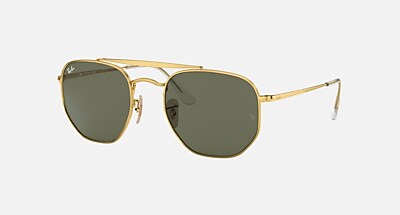MARSHAL Sunglasses in Arista Gold and G-15 Green - RB3648  display picture 3