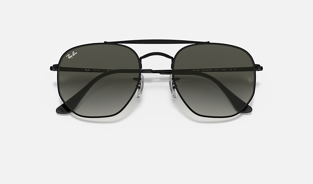 Marshal Sunglasses in Black and Grey | Ray-Ban®
