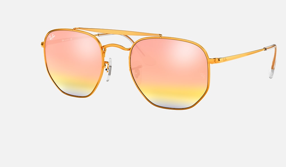 MARSHAL Sunglasses in Light Bronze and Pink/Gold Gradient  display picture 3