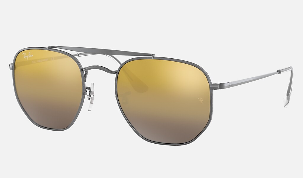 Marshal Sunglasses in Gunmetal and Brown | Ray-Ban®