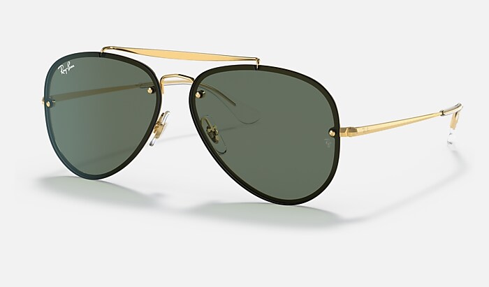 BLAZE GENERAL Sunglasses in Gold and Green - RB3583N | Ray-Ban® US