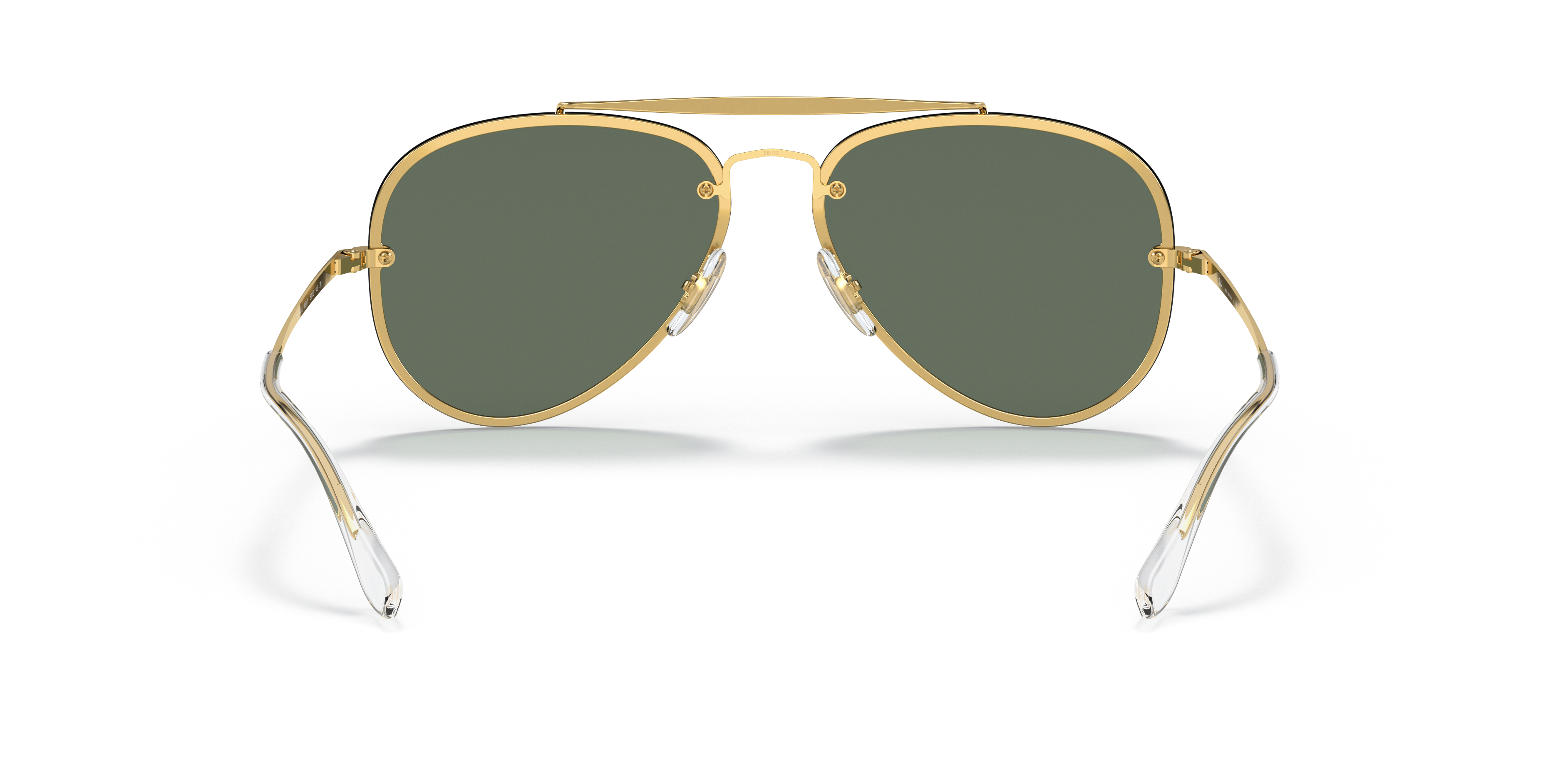 ray ban blaze aviator gold