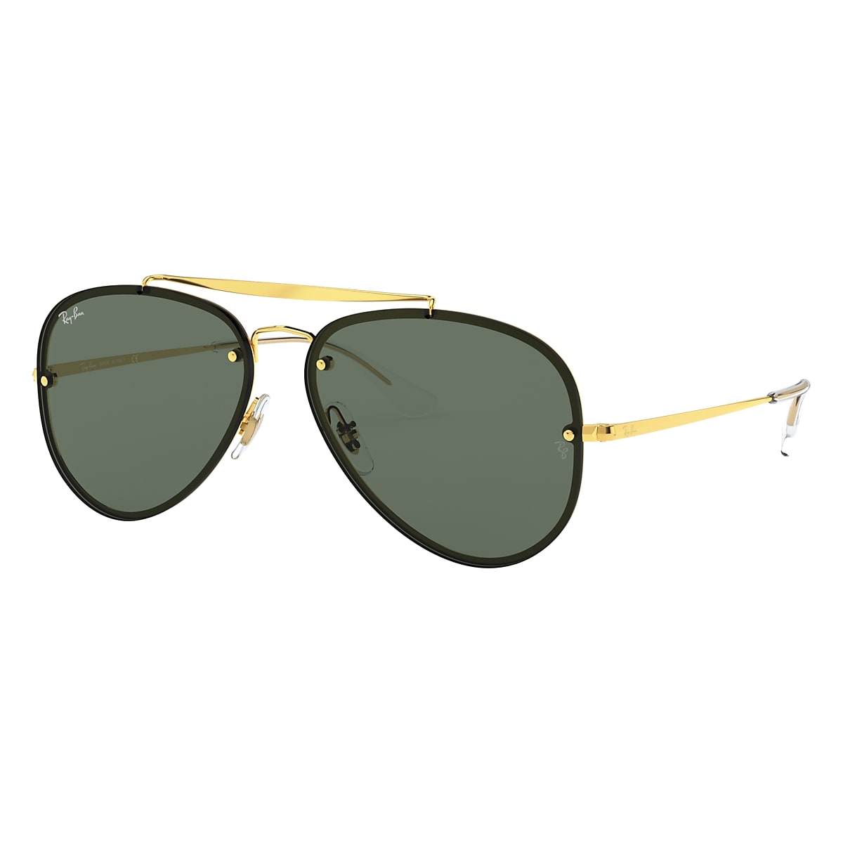 BLAZE AVIATOR Sunglasses in Gold and Green - RB3584N | Ray-Ban® US