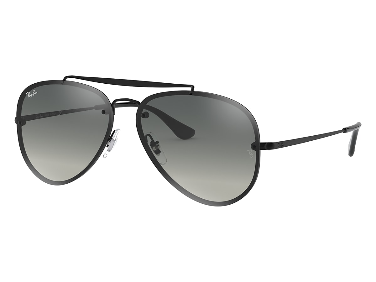 BLAZE AVIATOR Sunglasses in Black and Grey - RB3584N | Ray-Ban® US