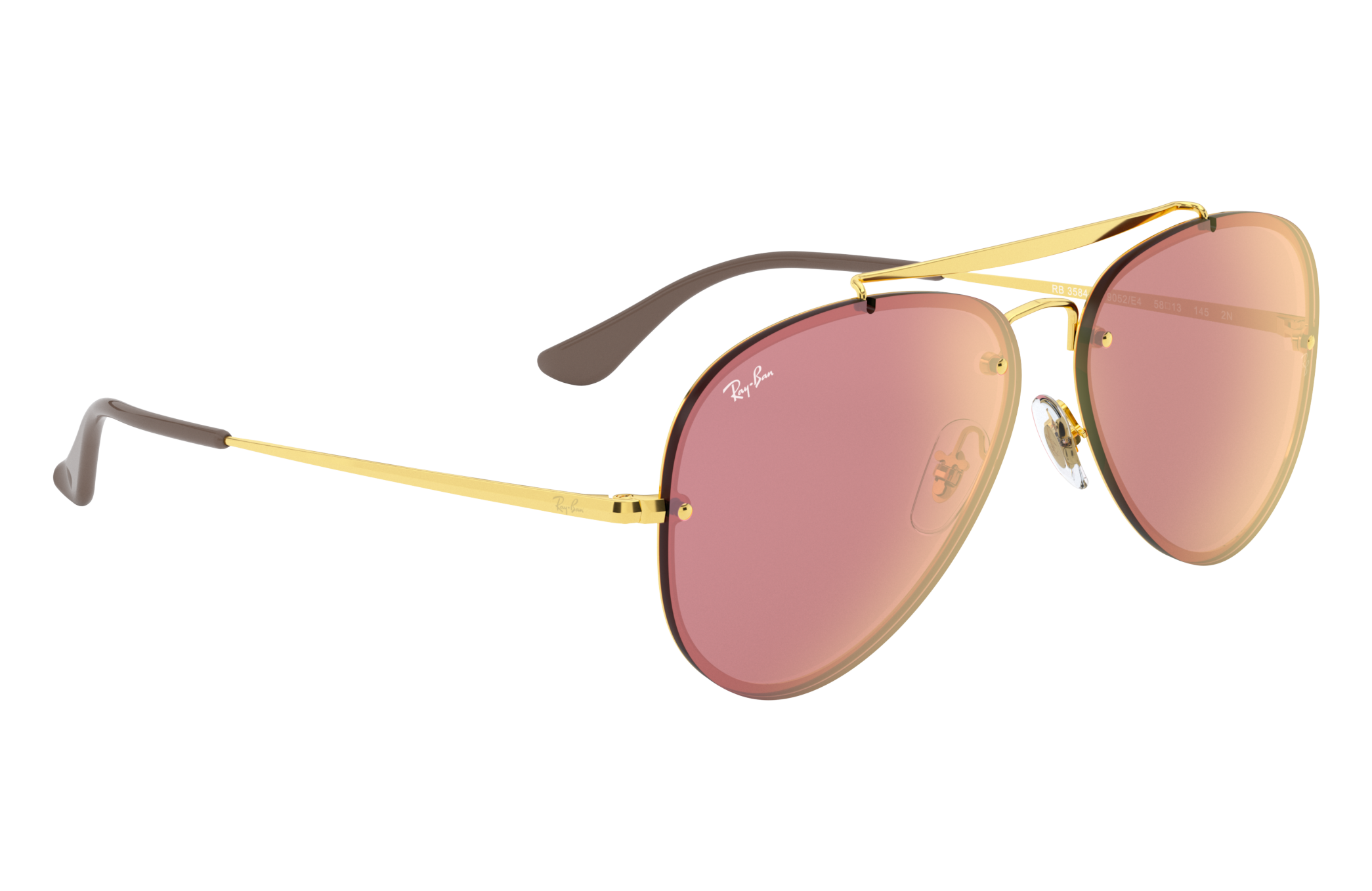 difference between small and standard ray bans