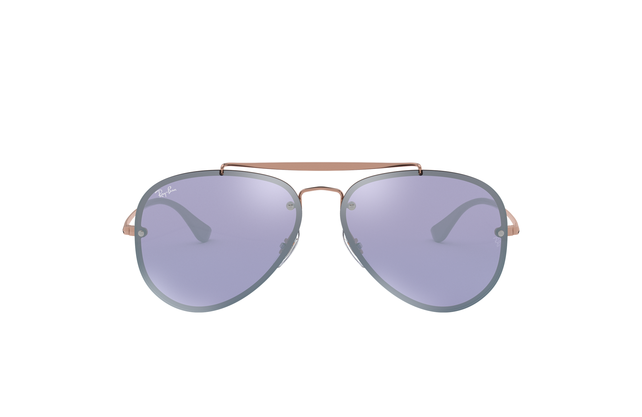 ray ban blaze aviator violet