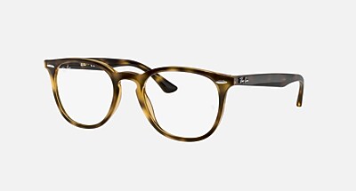 美品 RayBan レイバン メガネ 小物 RB7159 OPTICS クリア RB7159 OPTICS Eyeglasses with Transparent Fantasy Blue