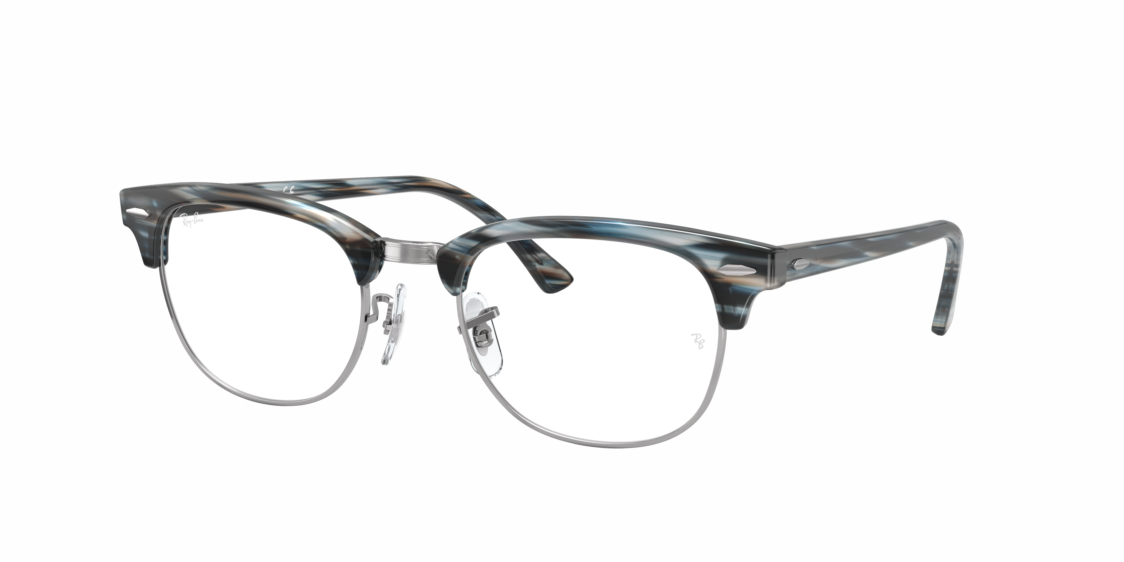blue ray ban eyeglasses
