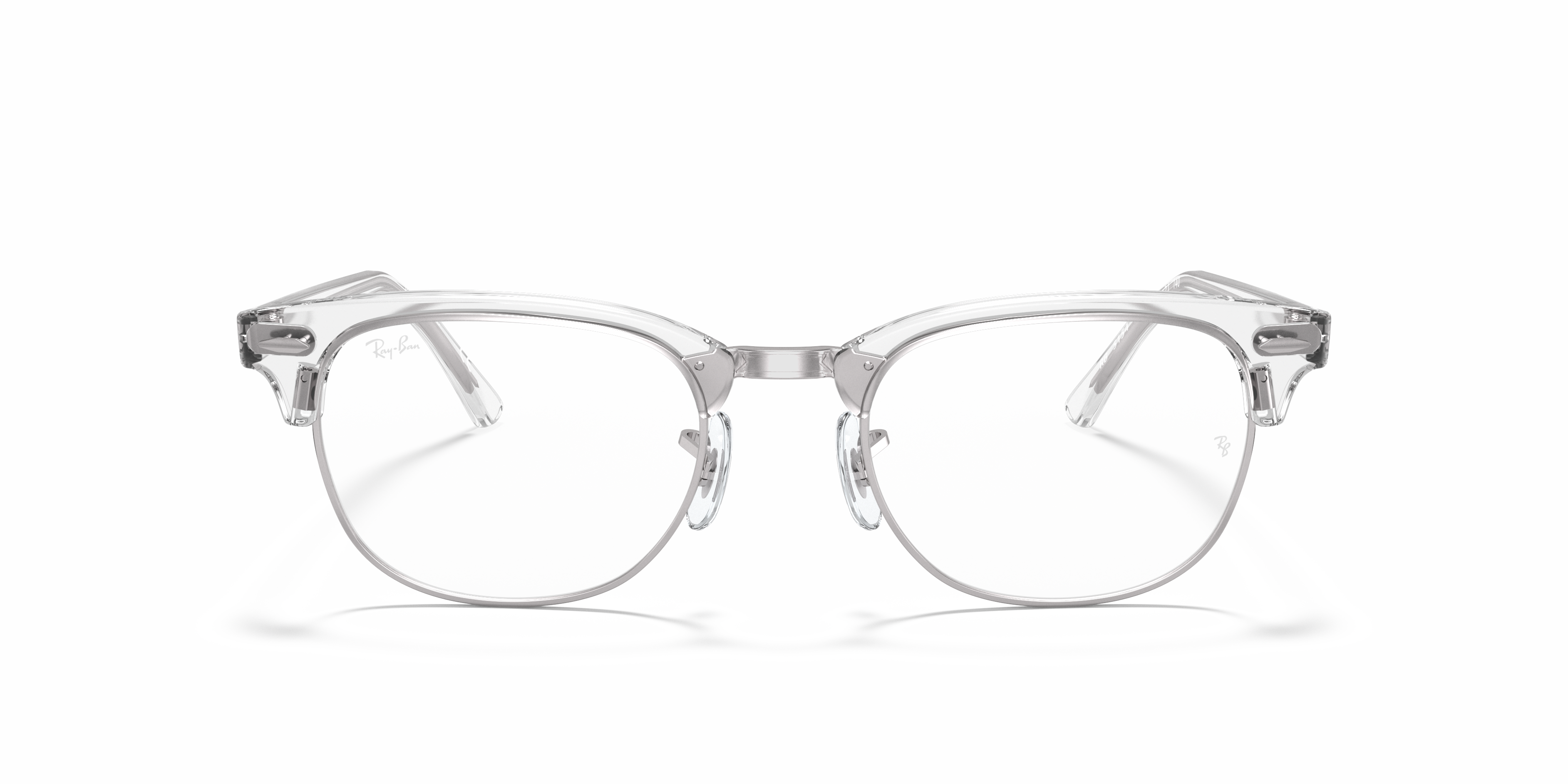 white clubmaster ray ban