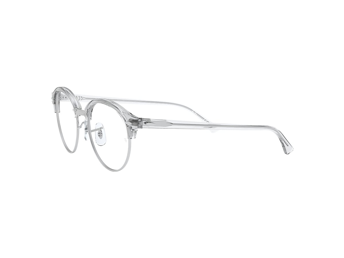 Clubround Optics Eyeglasses with Transparent Frame | Ray-Ban®