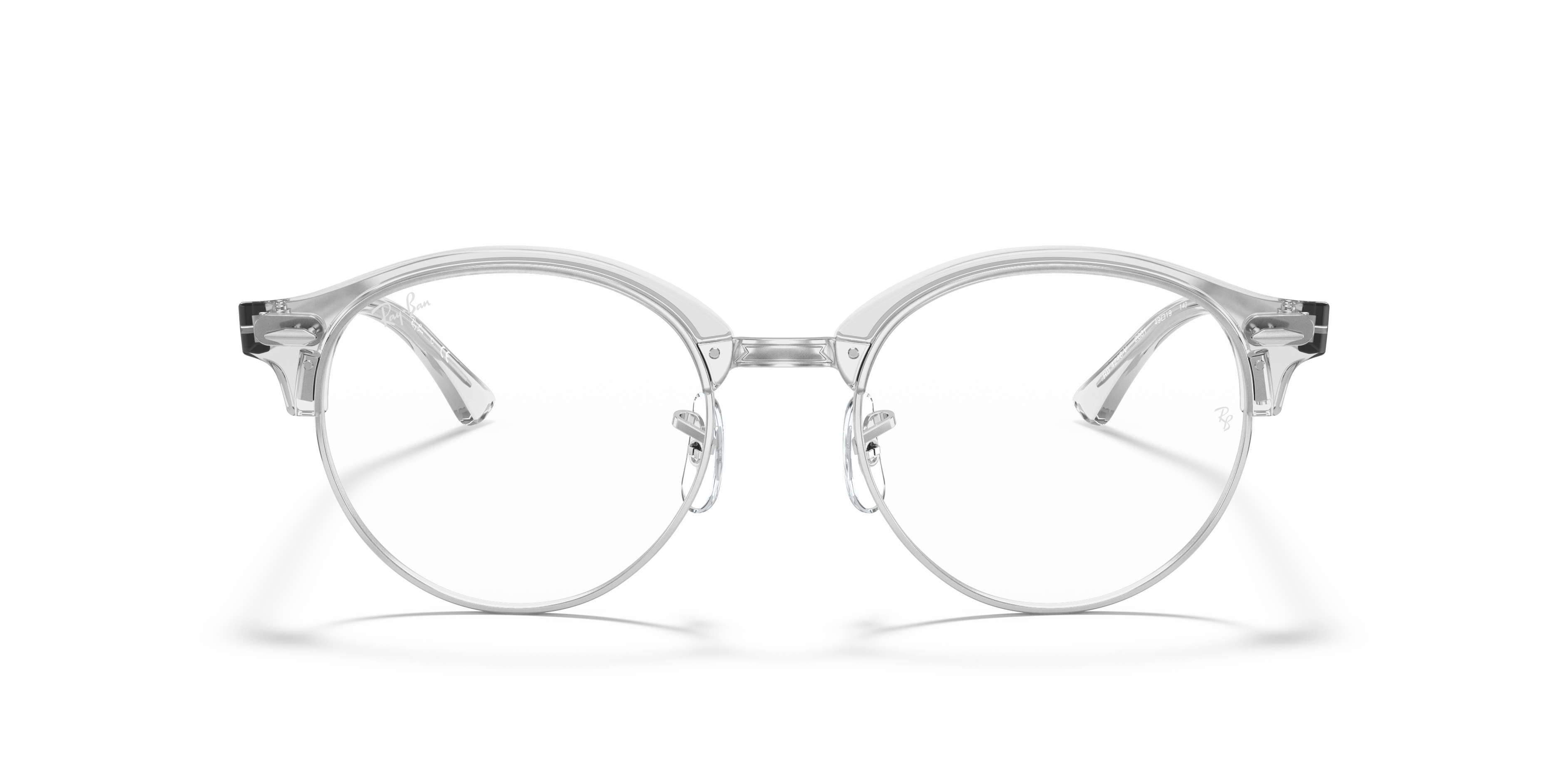 ray ban clear round glasses