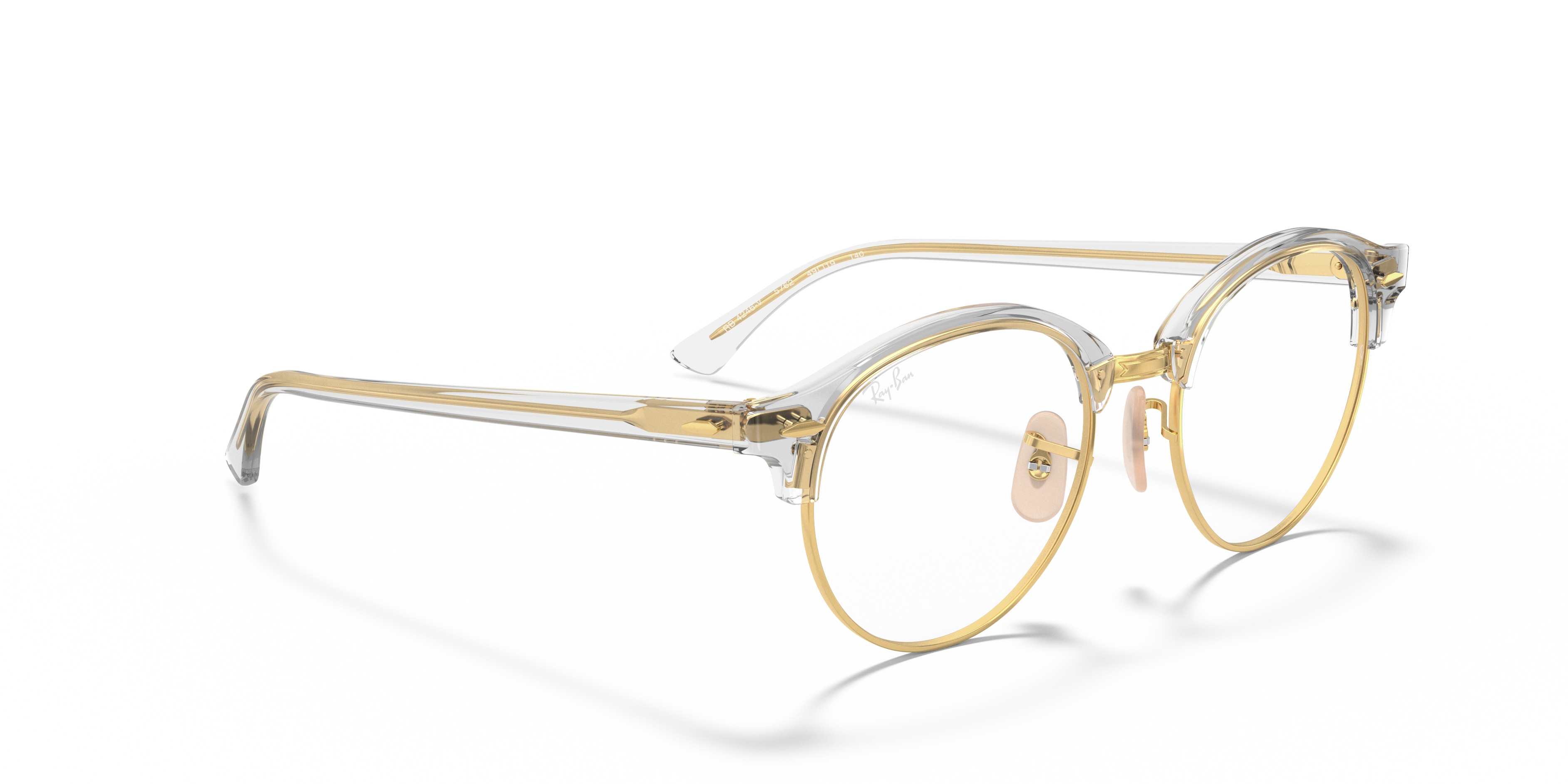 ray ban clear frame glasses