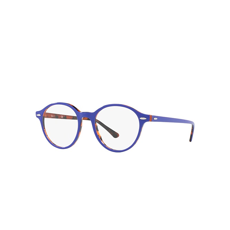 Ray-Ban Dean Eyeglasses Violet Frame Clear Lenses Polarized 48-19