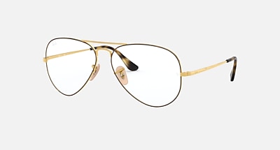 AVIATOR OPTICS Eyeglasses with Rose Gold Frame - RB6489 | Ray-Ban®