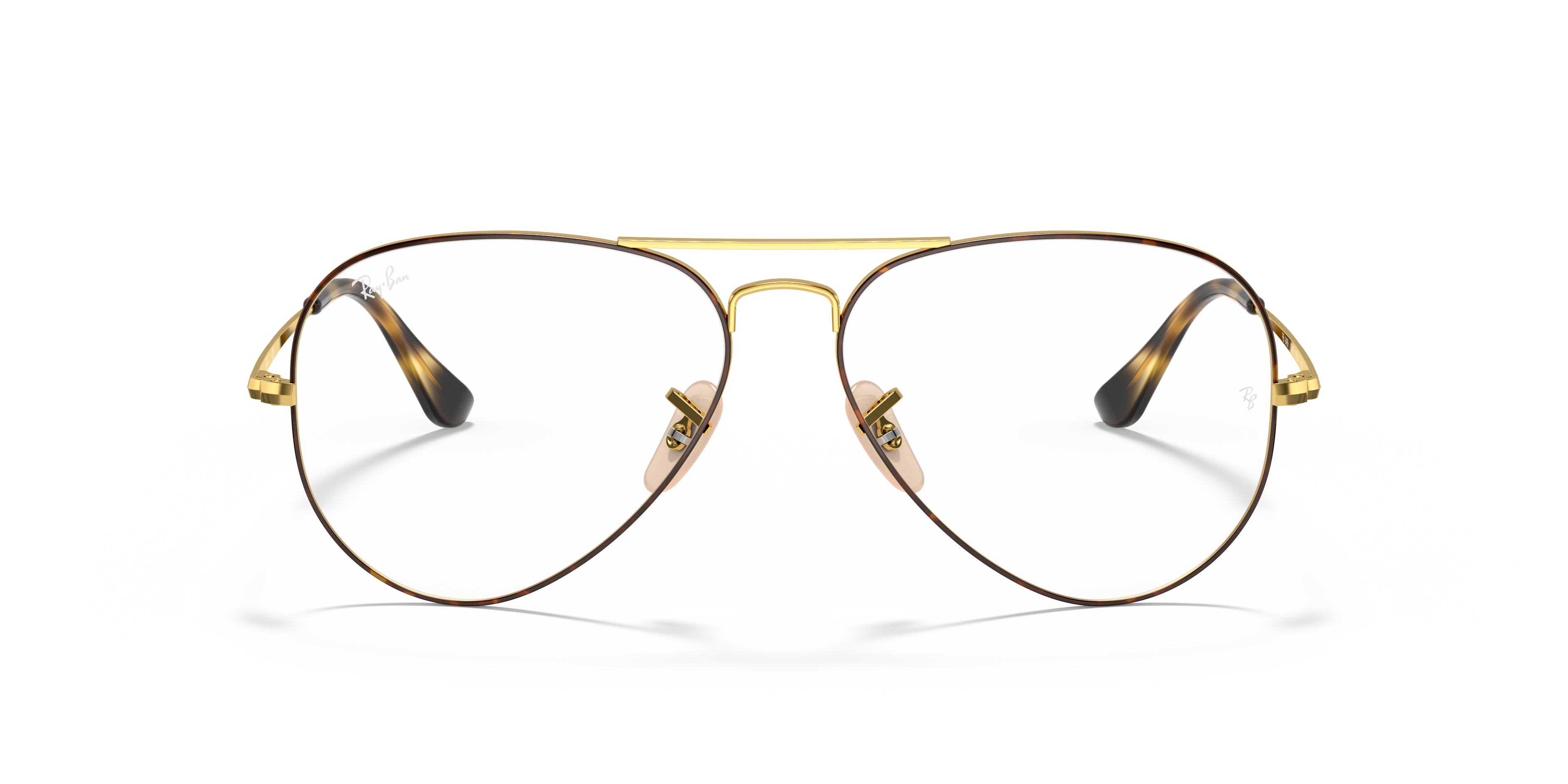 Aviator Optics Eyeglasses with Tartaruga Frame | Ray-Ban®