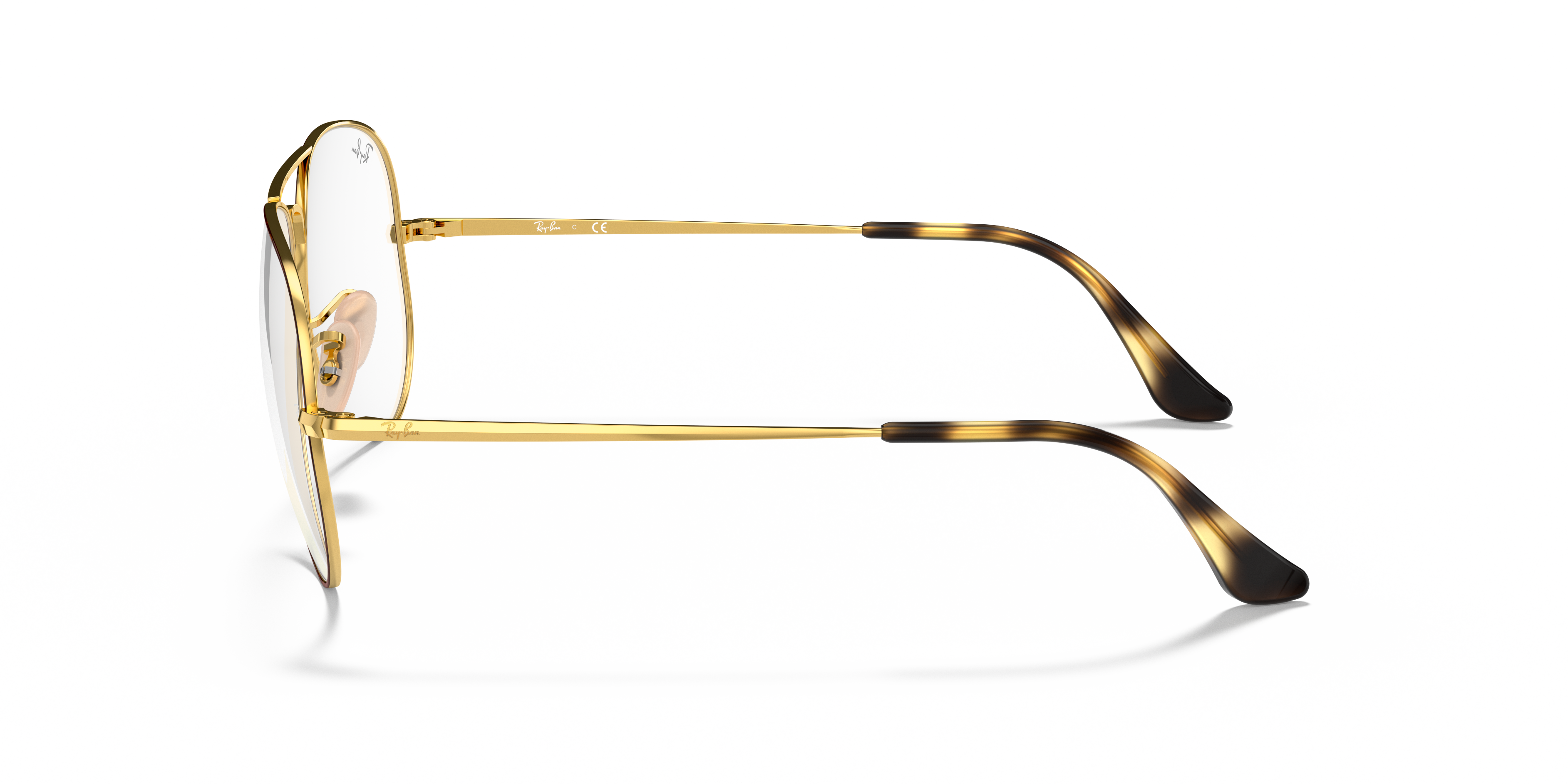 ray ban tortoise gold