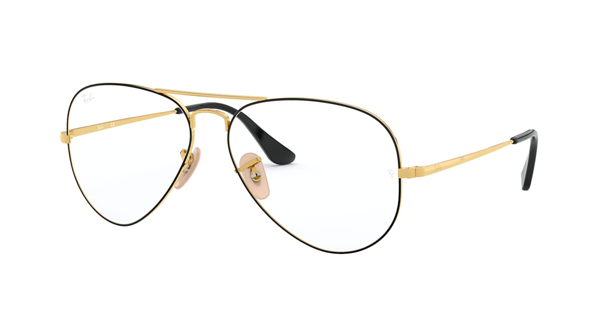 Ray-Ban サングラス　ブラック✖️ゴールド レイバン公式ストア | Ray-Ban® サングラス・メガネ