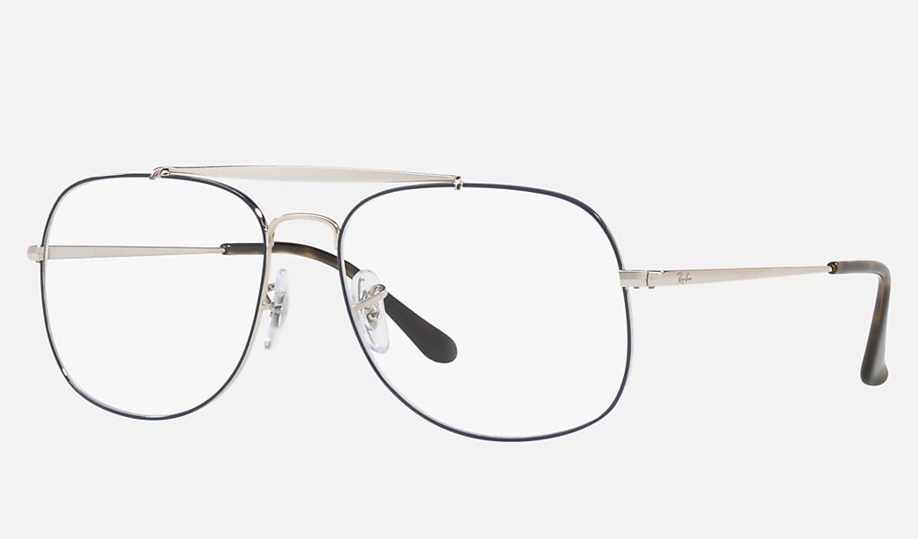 General Optics Eyeglasses with Blue Frame | Ray-Ban®