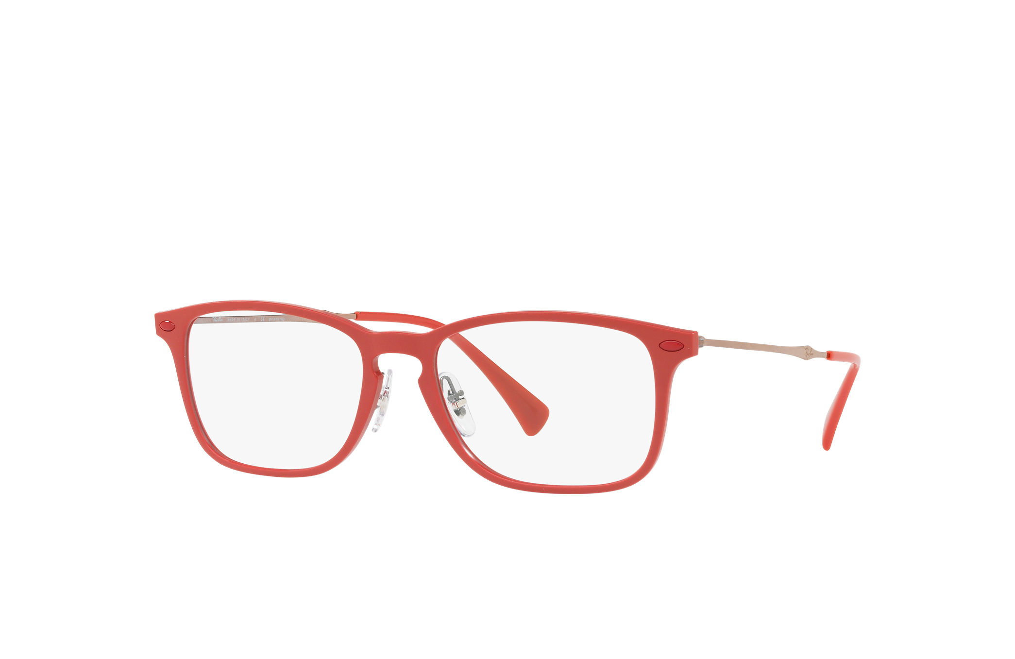 ray ban eyeglasses red