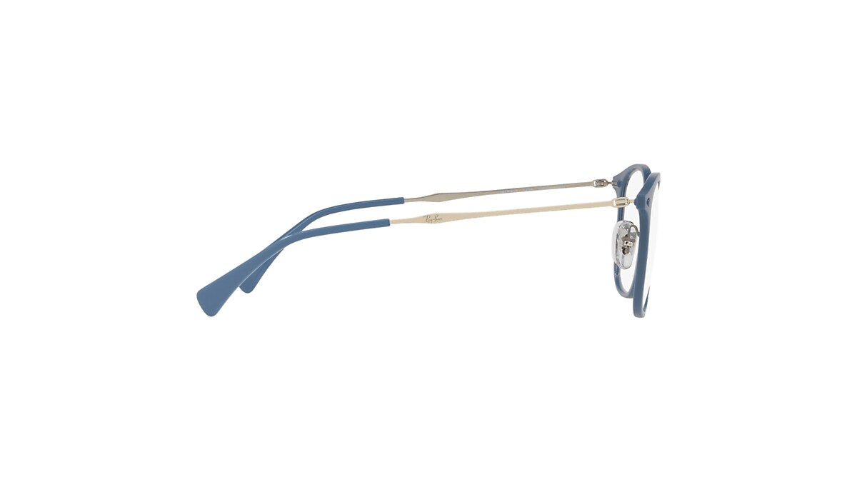 RB8954 OPTICS Eyeglasses with Transparent Light Blue Frame