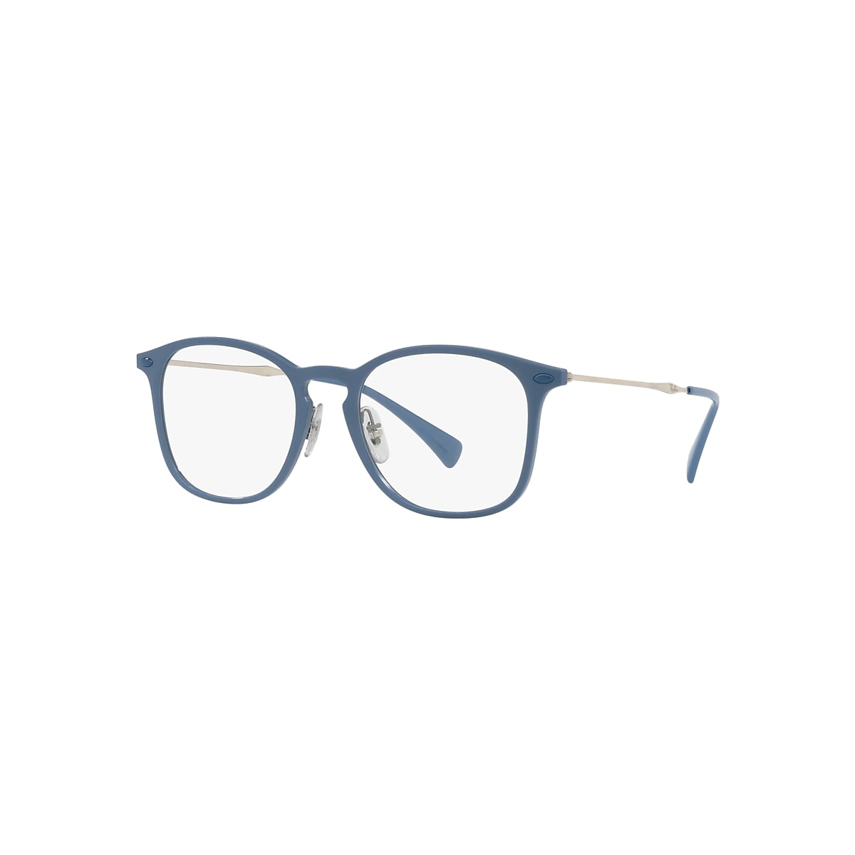 RB8954 OPTICS Eyeglasses with Transparent Light Blue Frame