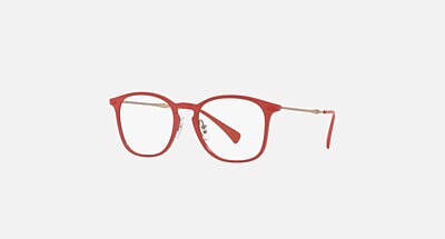 RB8954 OPTICS Eyeglasses with Transparent Light Blue Frame