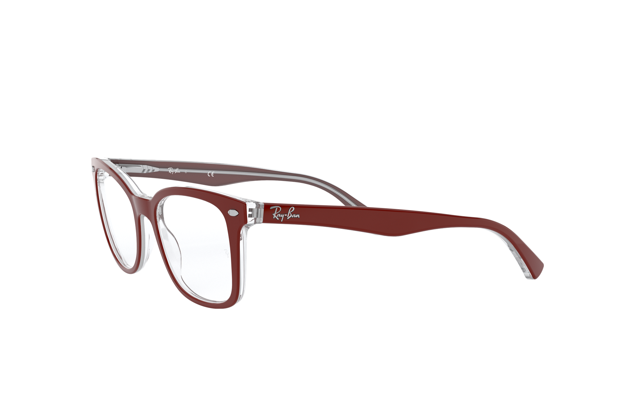 Rb5285 Occhiali da Vista Bordeaux con montatura | Ray-Ban®