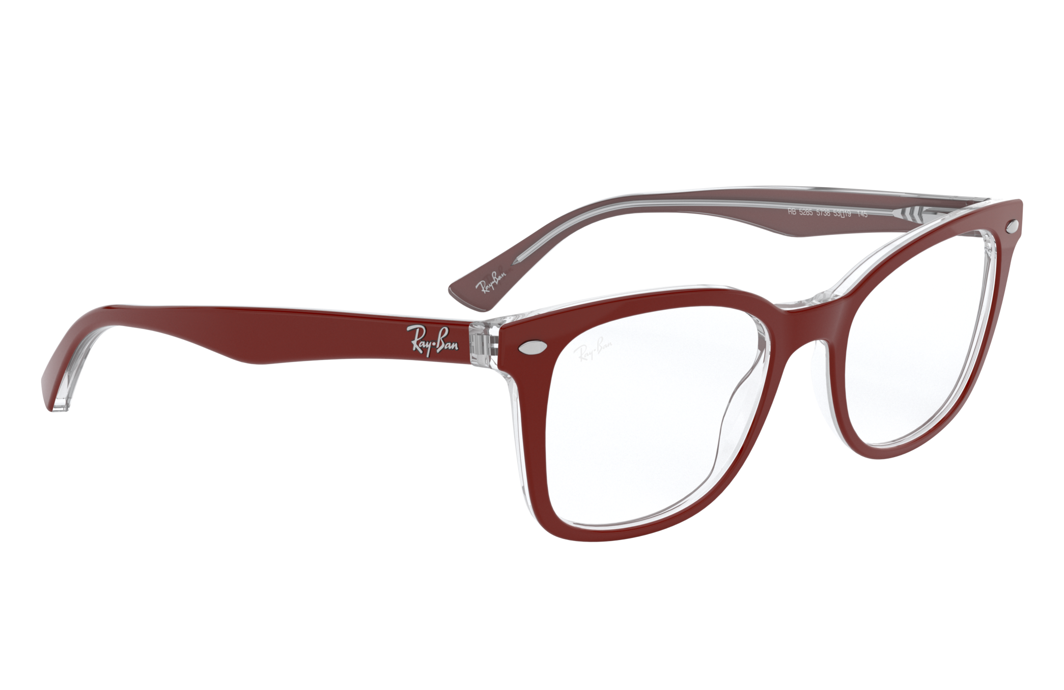 Rb5285 Occhiali da Vista Bordeaux con montatura | Ray-Ban®