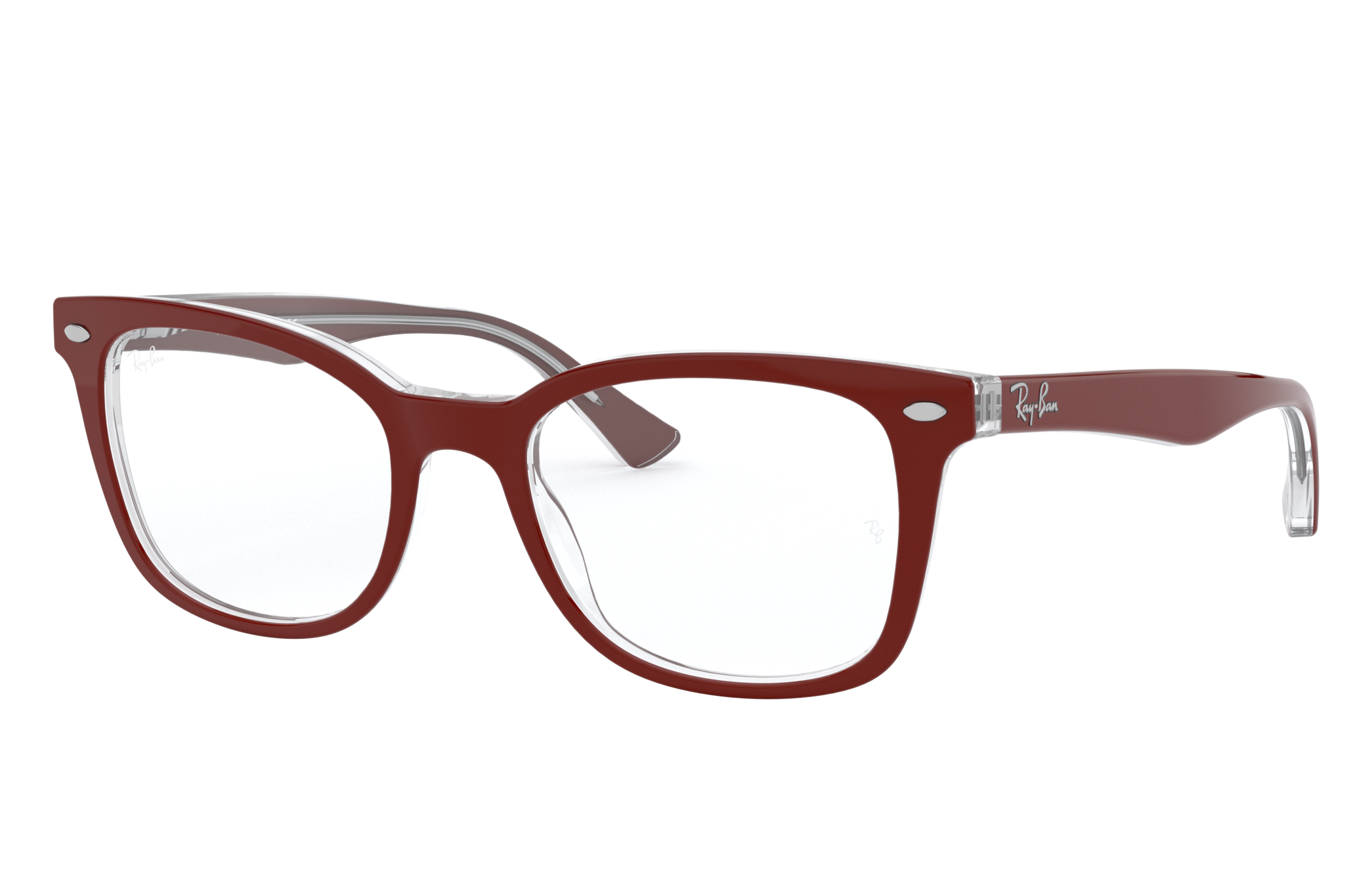 Rb5285 Occhiali da Vista Bordeaux con montatura | Ray-Ban®