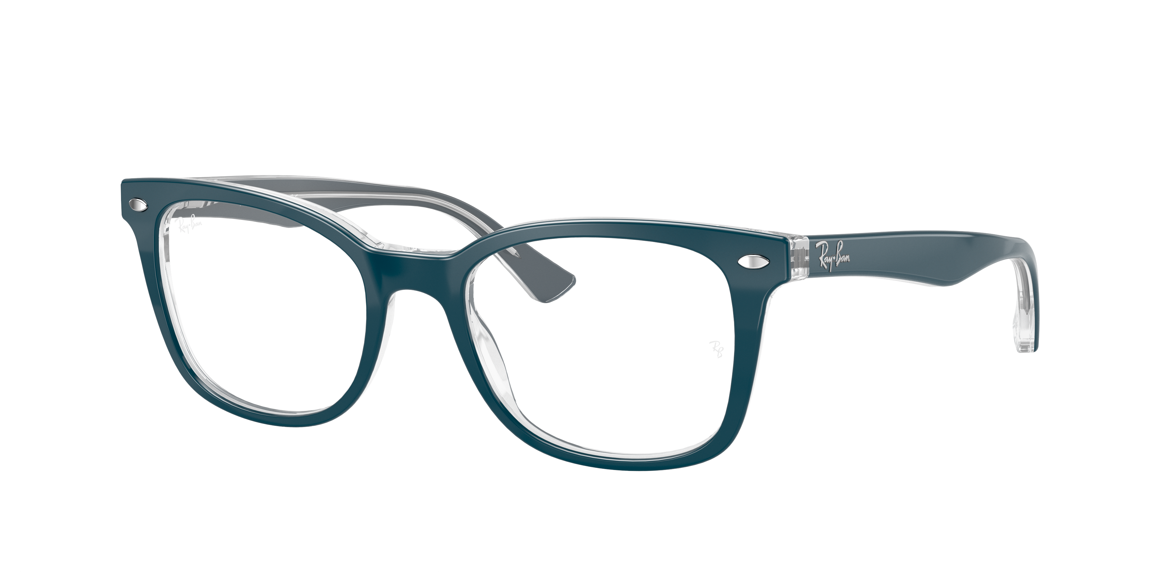 Rb5285 Optics Eyeglasses with Turquoise Frame | Ray-Ban®