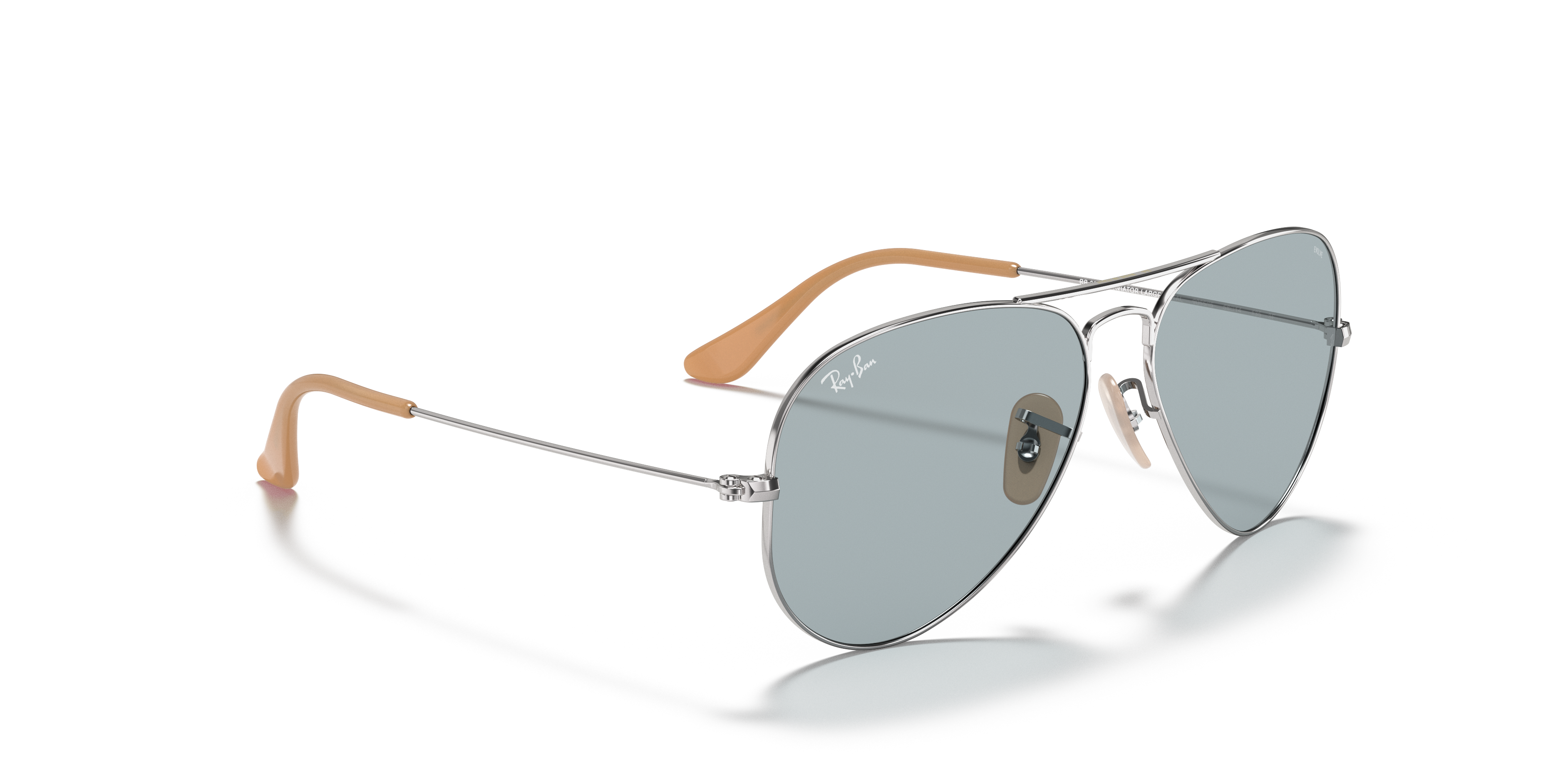 ray ban aviator evolve blue