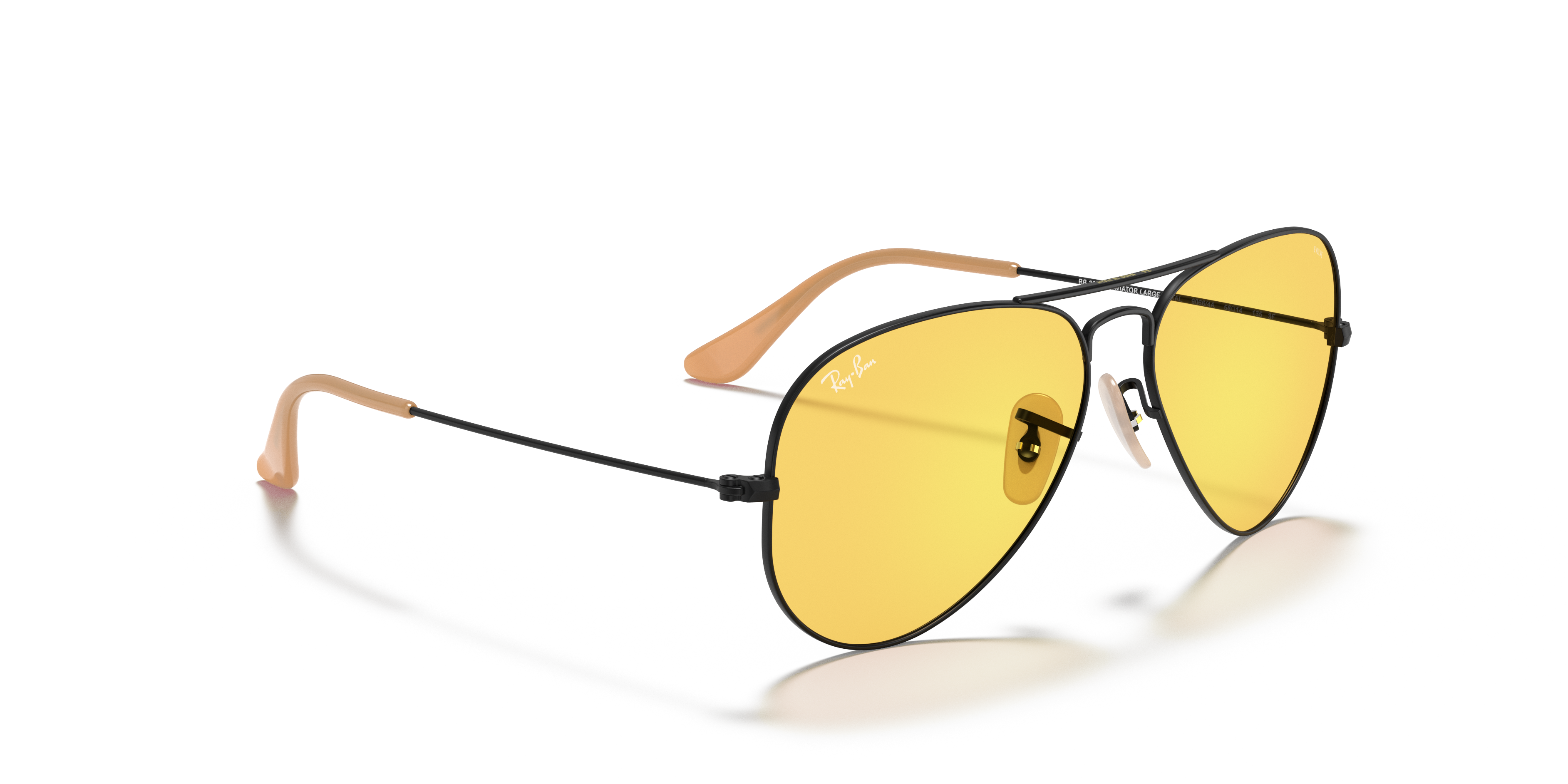 ray ban round black gold