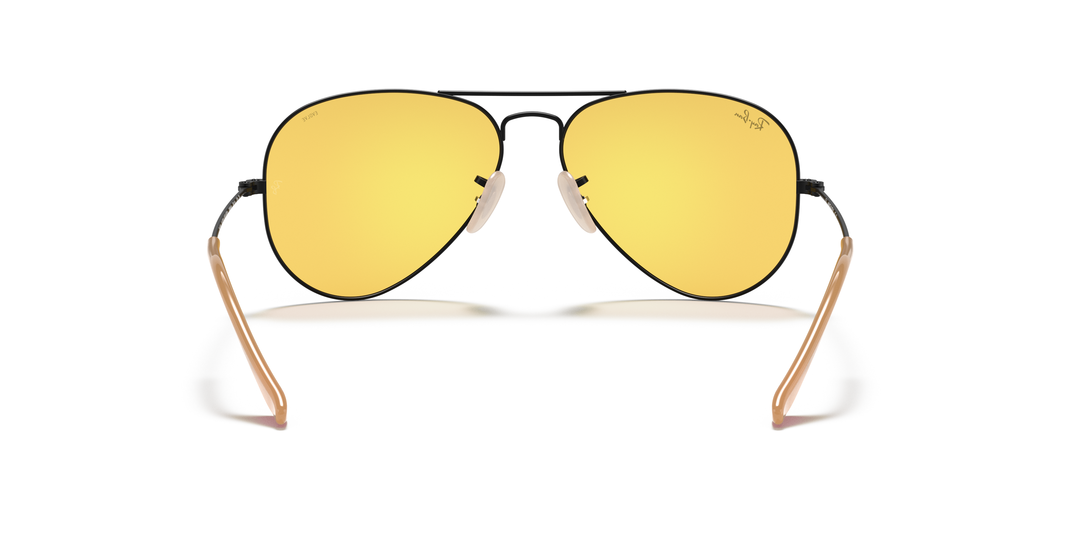 ray ban aviator evolve yellow