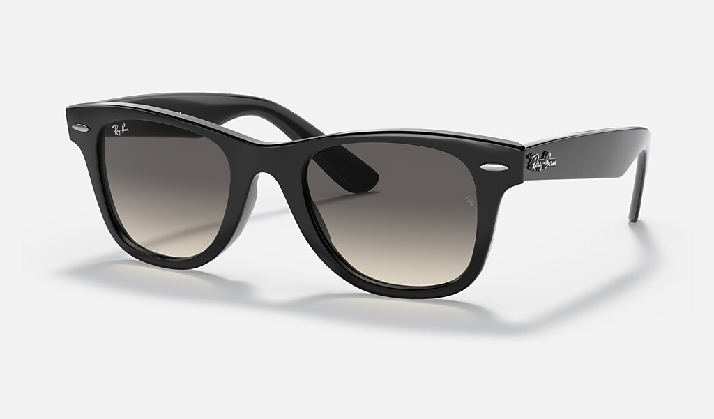 Wayfarer Kids Sunglasses in Black and Grey | Ray-Ban®