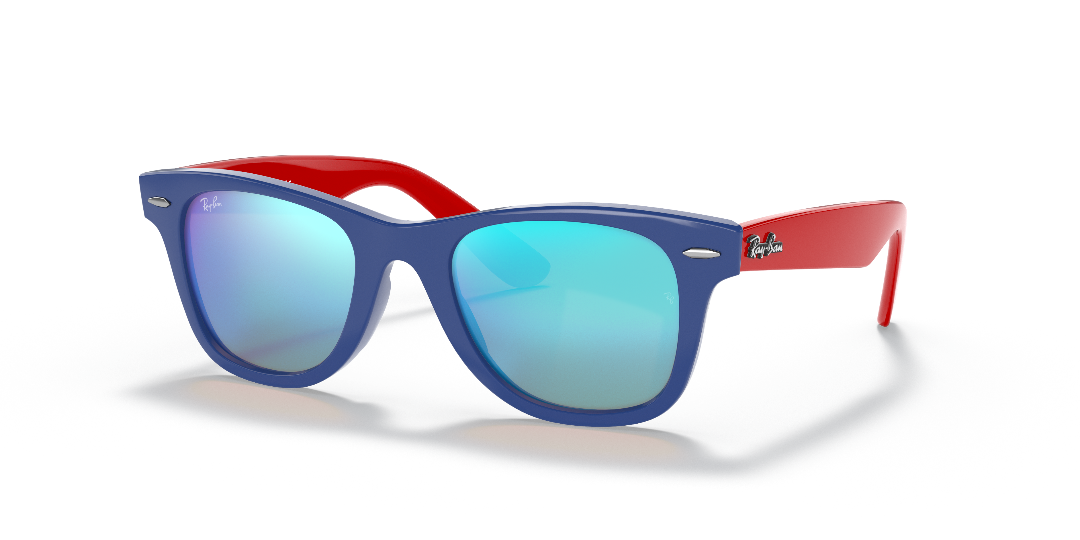 blue ray ban sunglasses