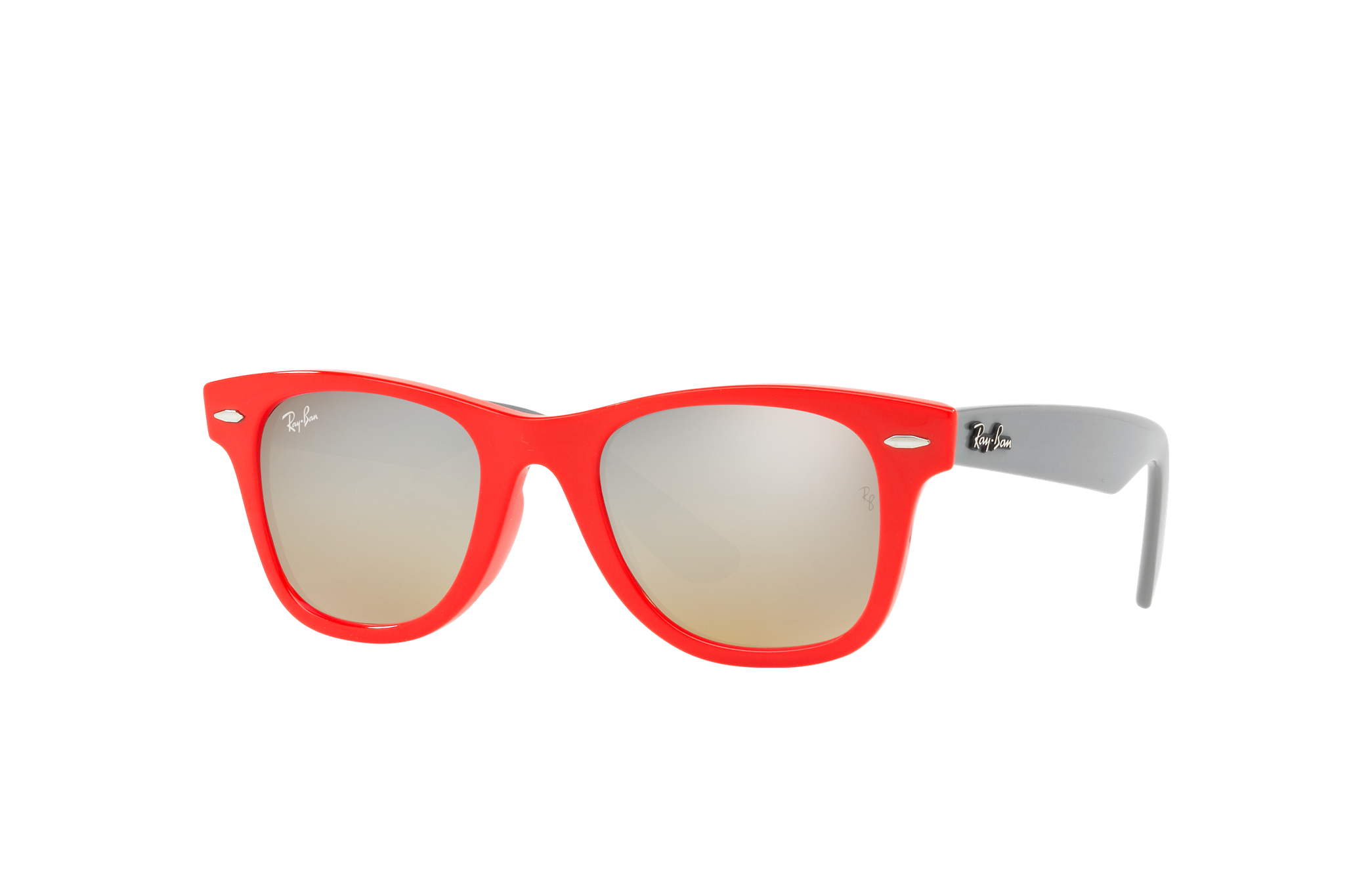 red sunglasses wayfarer