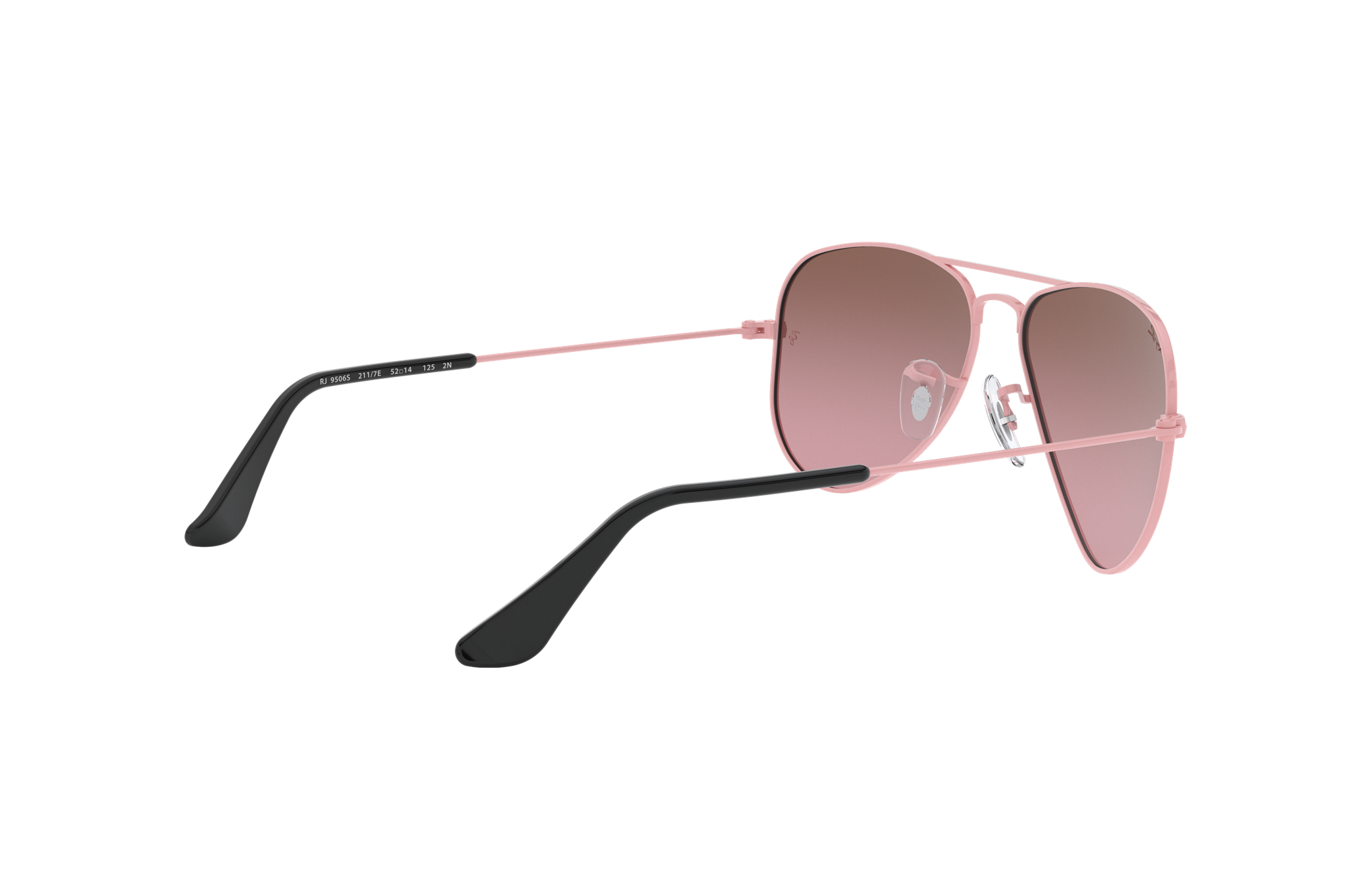 ray ban junior aviator pink