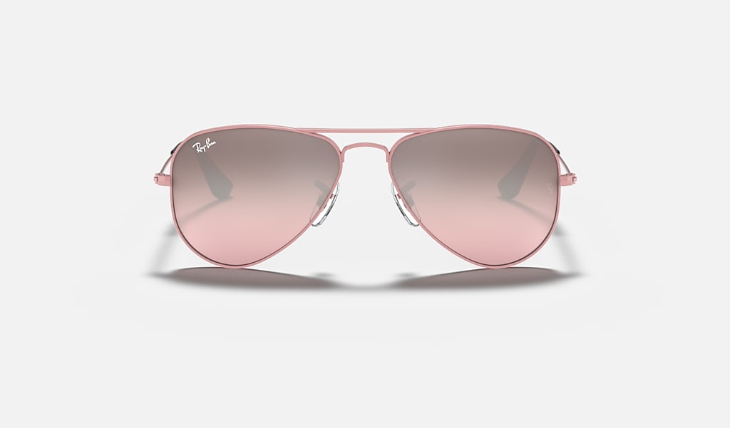 chaos heuvel krom Aviator Kids Sunglasses in Pink and Pink | Ray-Ban®