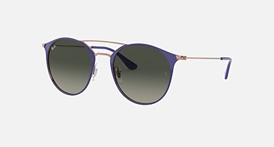 RB3546 Sunglasses in Violet and Grey Gradient - RB3546 | Ray  display picture 3