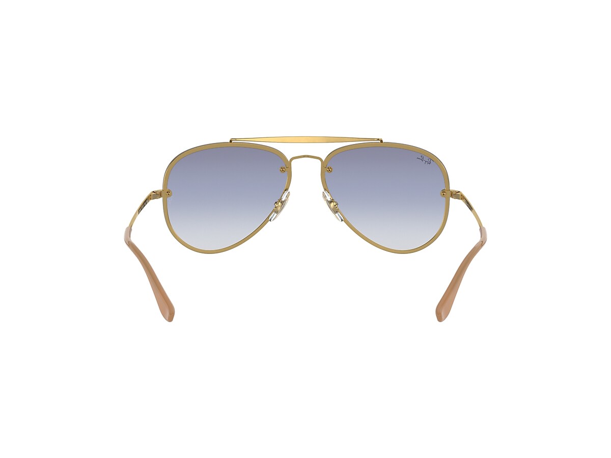 BLAZE AVIATOR Sunglasses in Gold and Blue - RB3584N | Ray-Ban® US