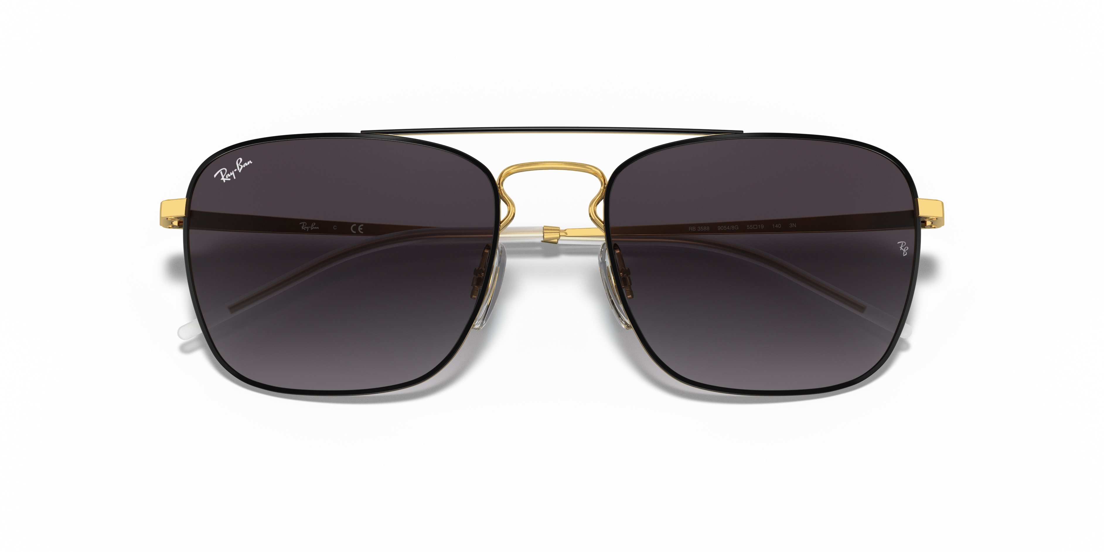 ray ban rb3588 on face