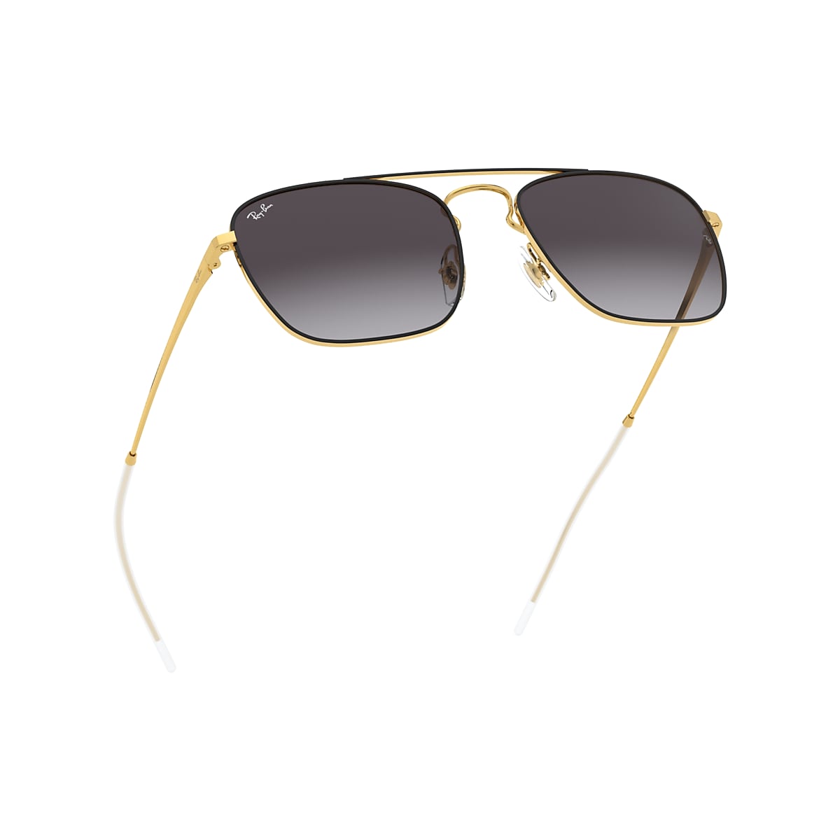 Rb3588 Sunglasses in Black On Gold and Grey | Ray-Ban®