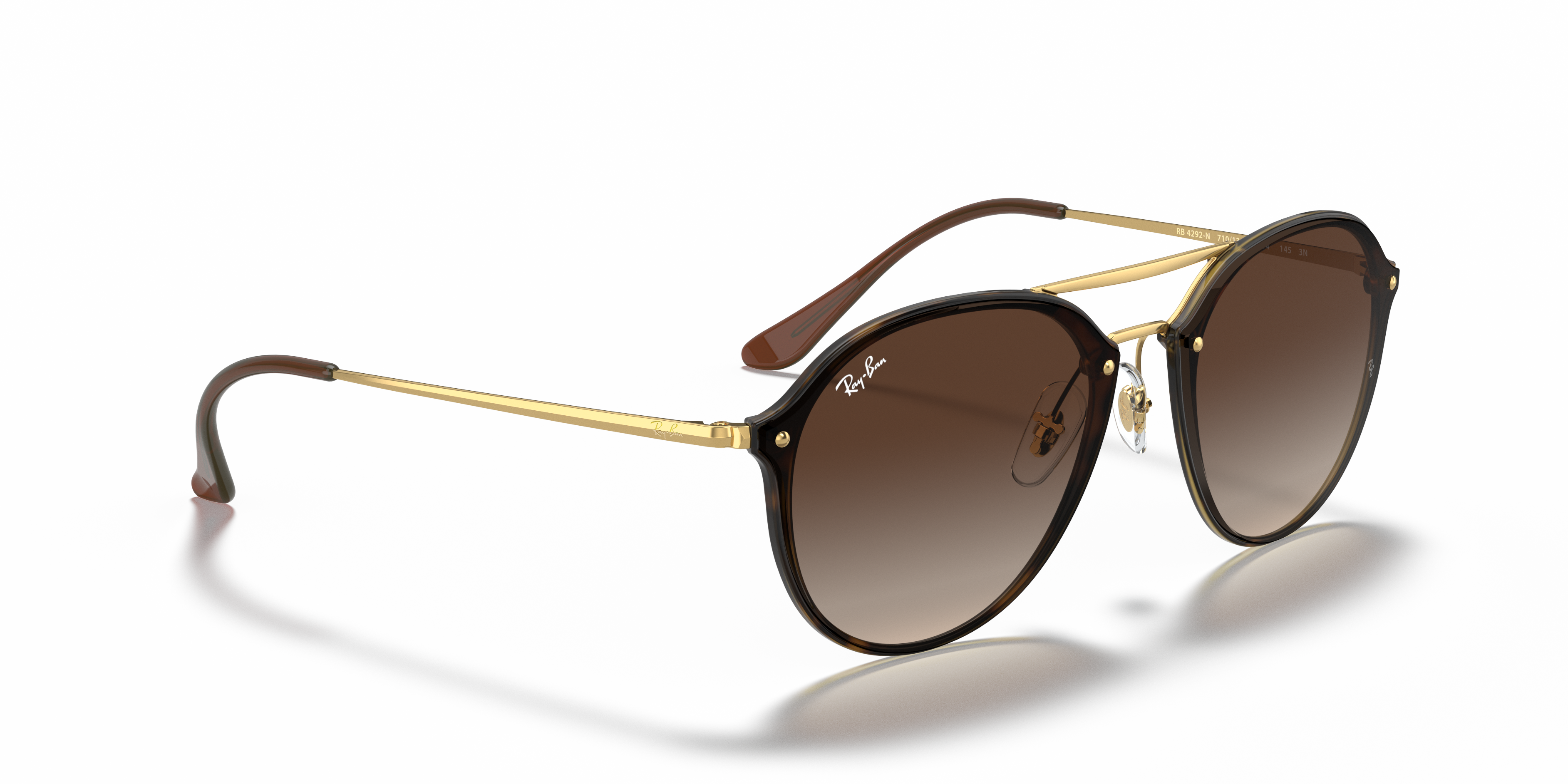 ray ban double bridge tortoise