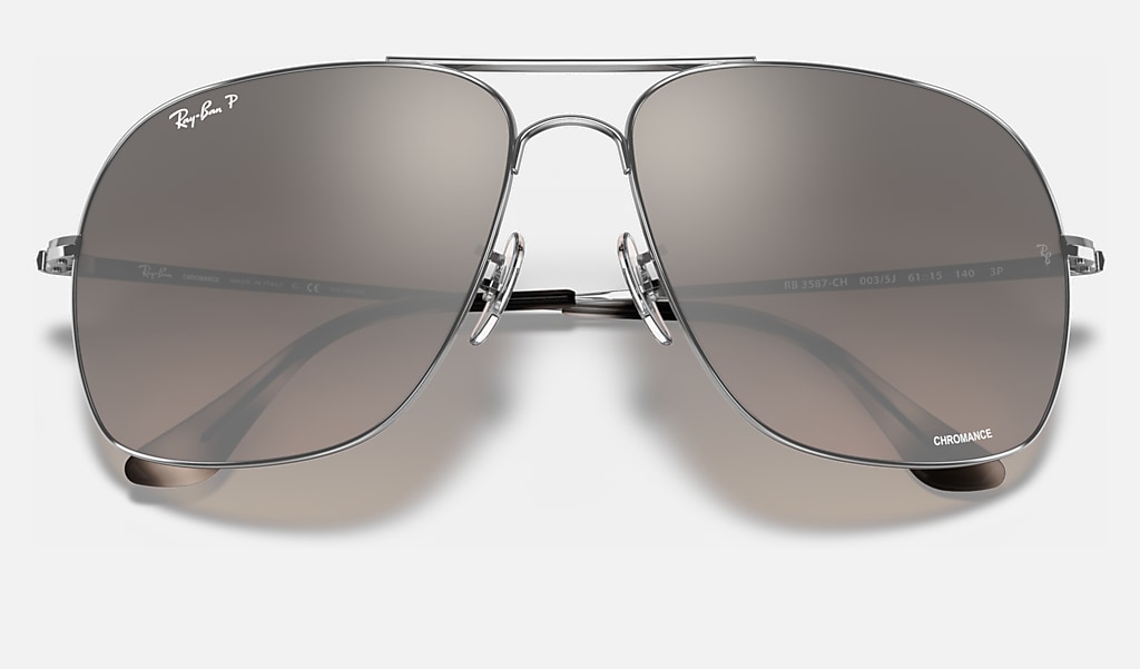 duif diefstal jeans Rb3587ch Chromance Sunglasses in Silver and Silver | Ray-Ban®